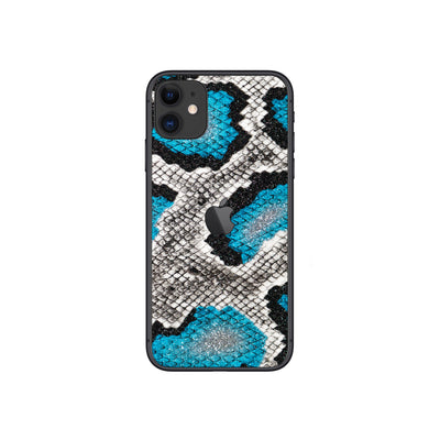 Snakeskin Series Back Skin - Blue