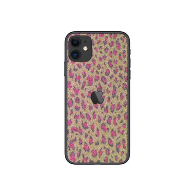 Bling Series Back Skin - Leopard Diamond
