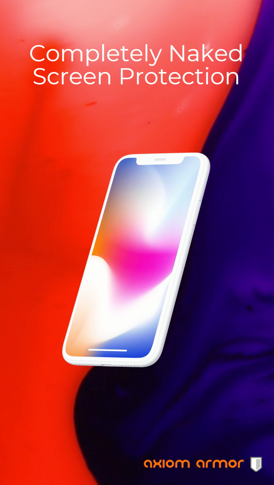 Completely Naked Screen Protection Video - Invisible Protection Demo