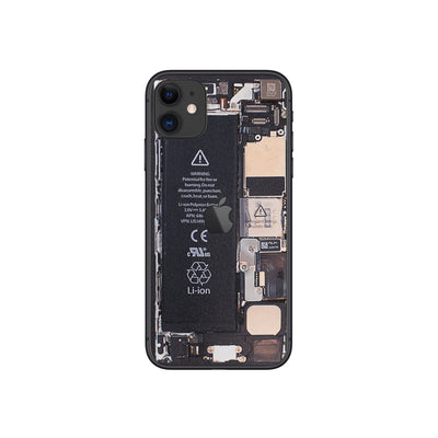 Techy Series Back Skin - X-Ray