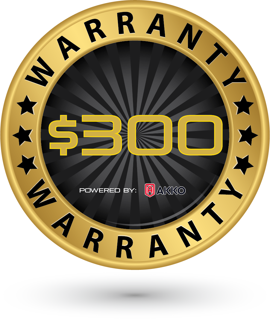 AKKO Screen Warranty Activation Code - $300