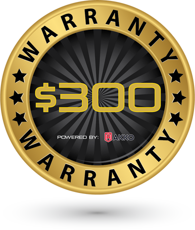 AKKO Screen Warranty Activation Code - $300