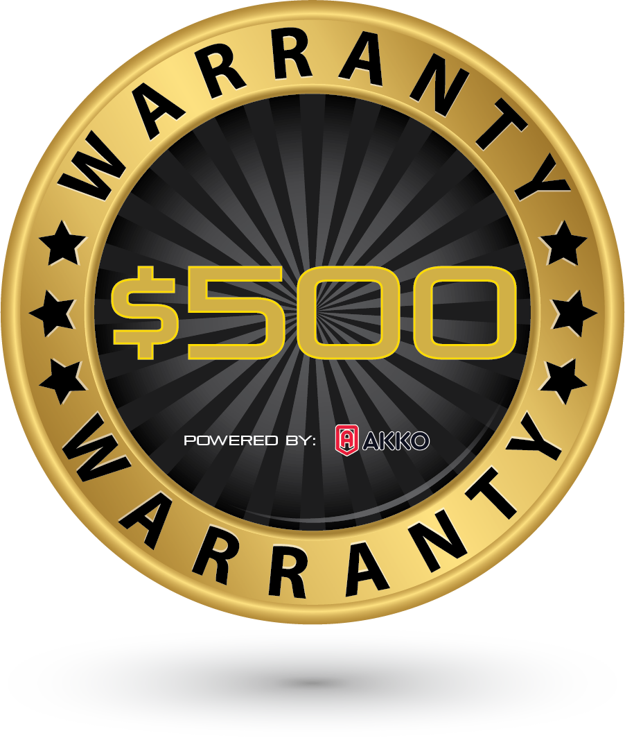 AKKO Screen Warranty Activation Code - $500