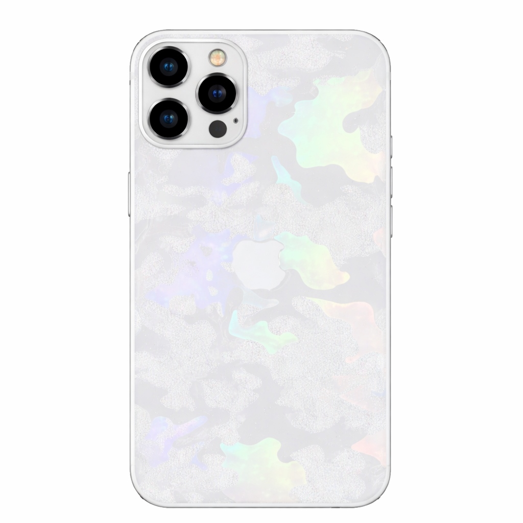 Translucent Ghost Phone Skin - Camo Pattern