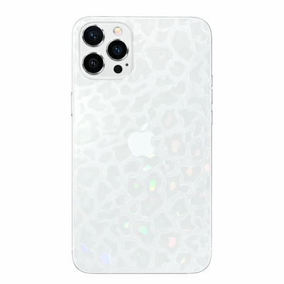 Translucent Ghost Phone Skin - Leopard Print