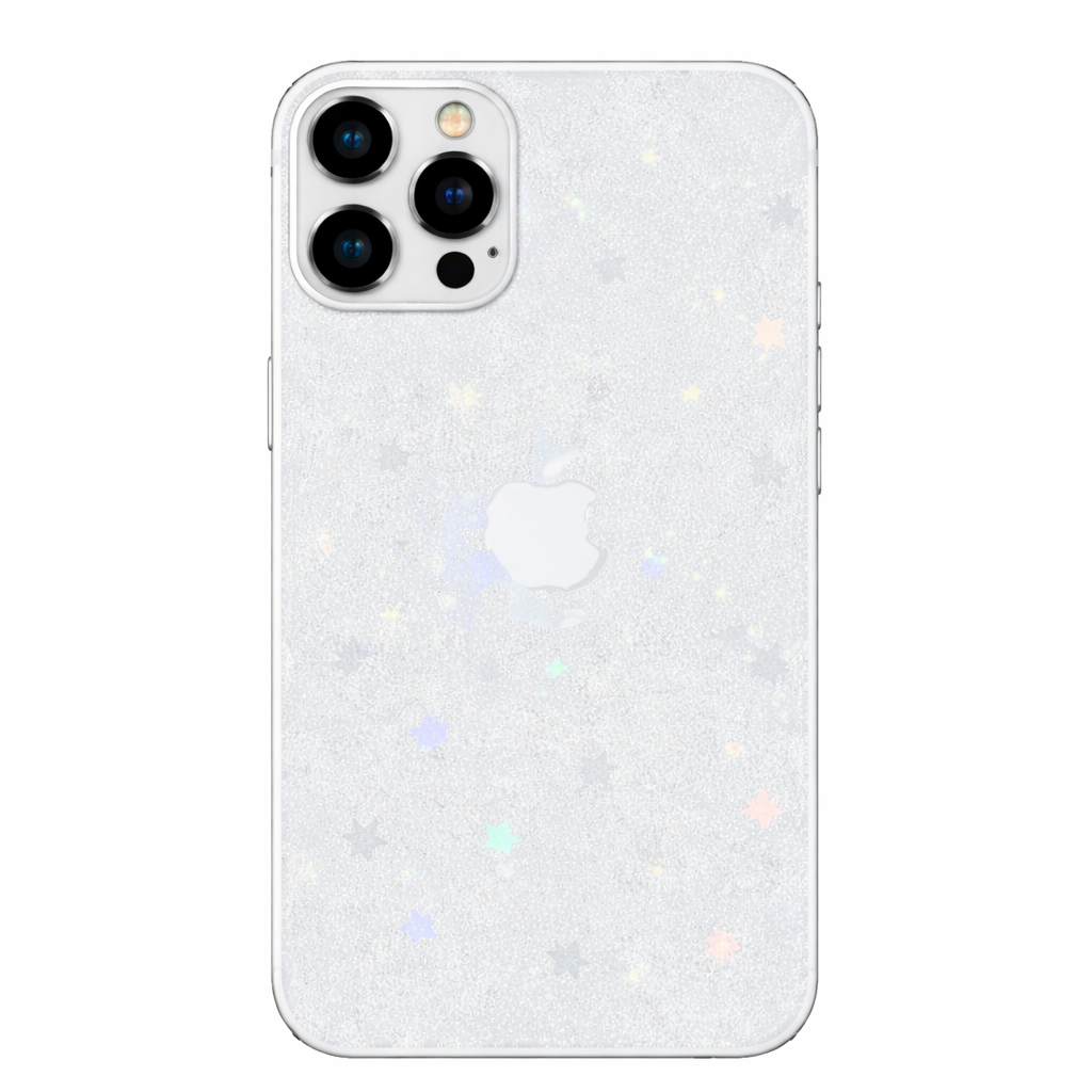 Translucent Ghost Phone Skin - Twinkle Sparkle Design
