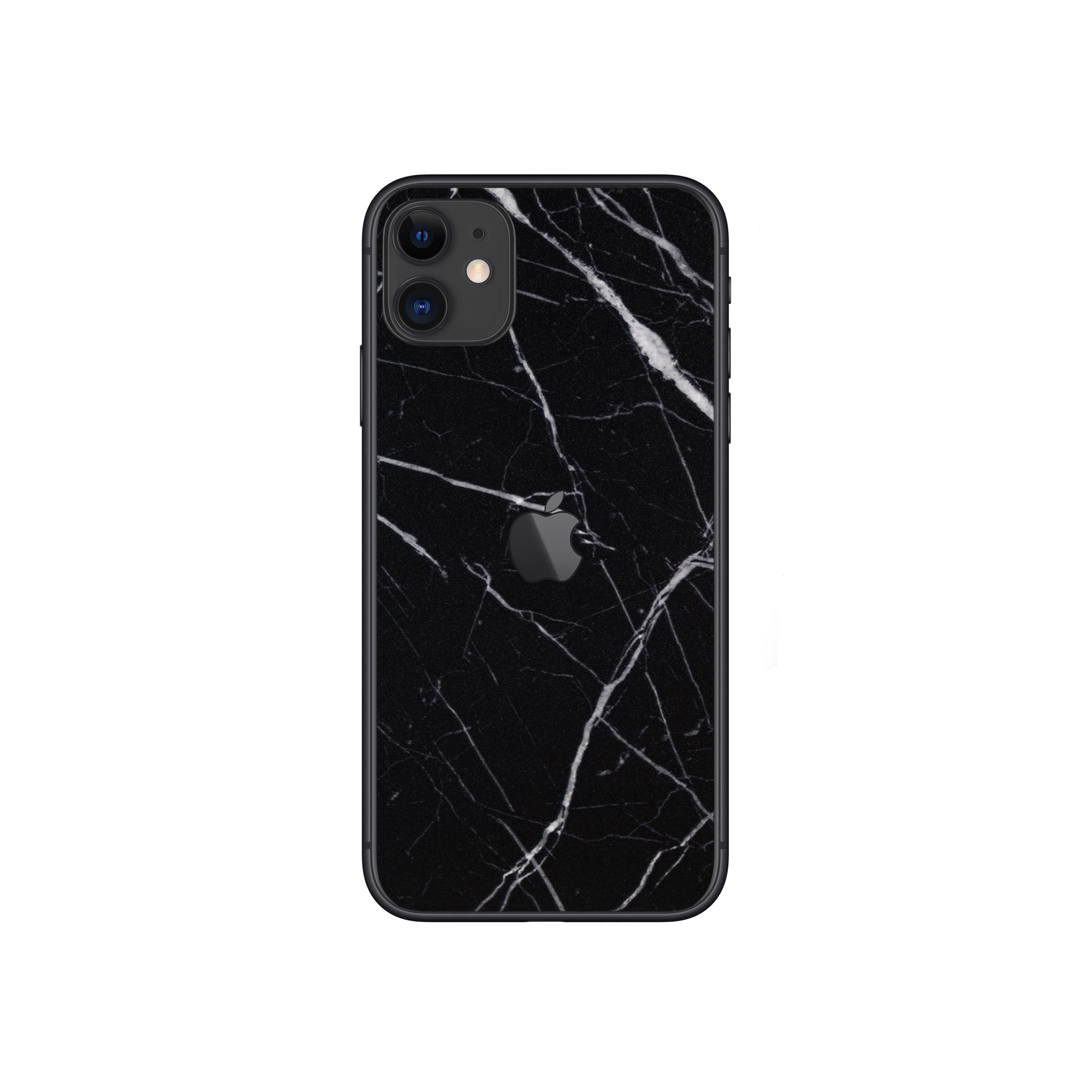 Marble Series Back Skin - Pureblack