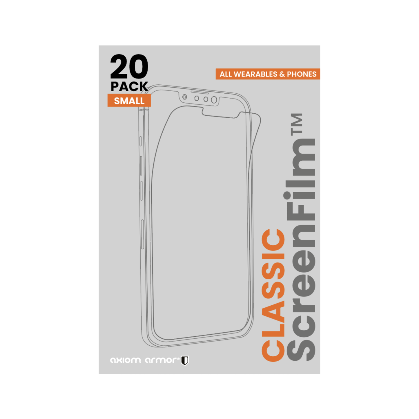 Classic ScreenFilm™ Screen Protectors - 20 Pack