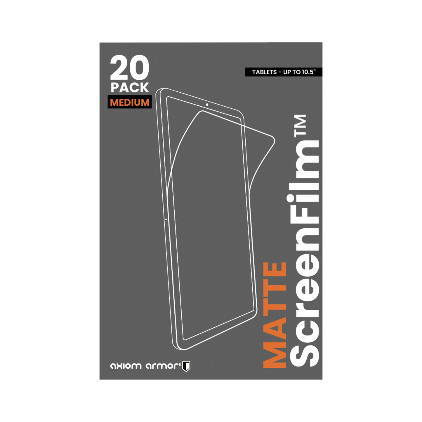 Matte ScreenFilm™ Screen Protectors - 20 Pack