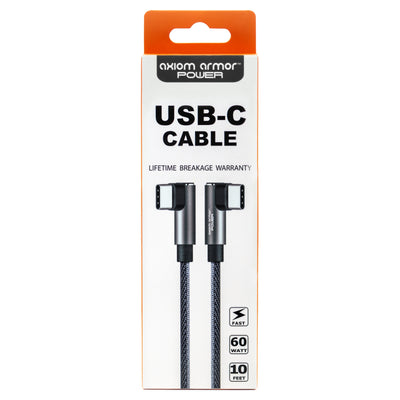 10' Braided POWER USB-C to USB-C Cable