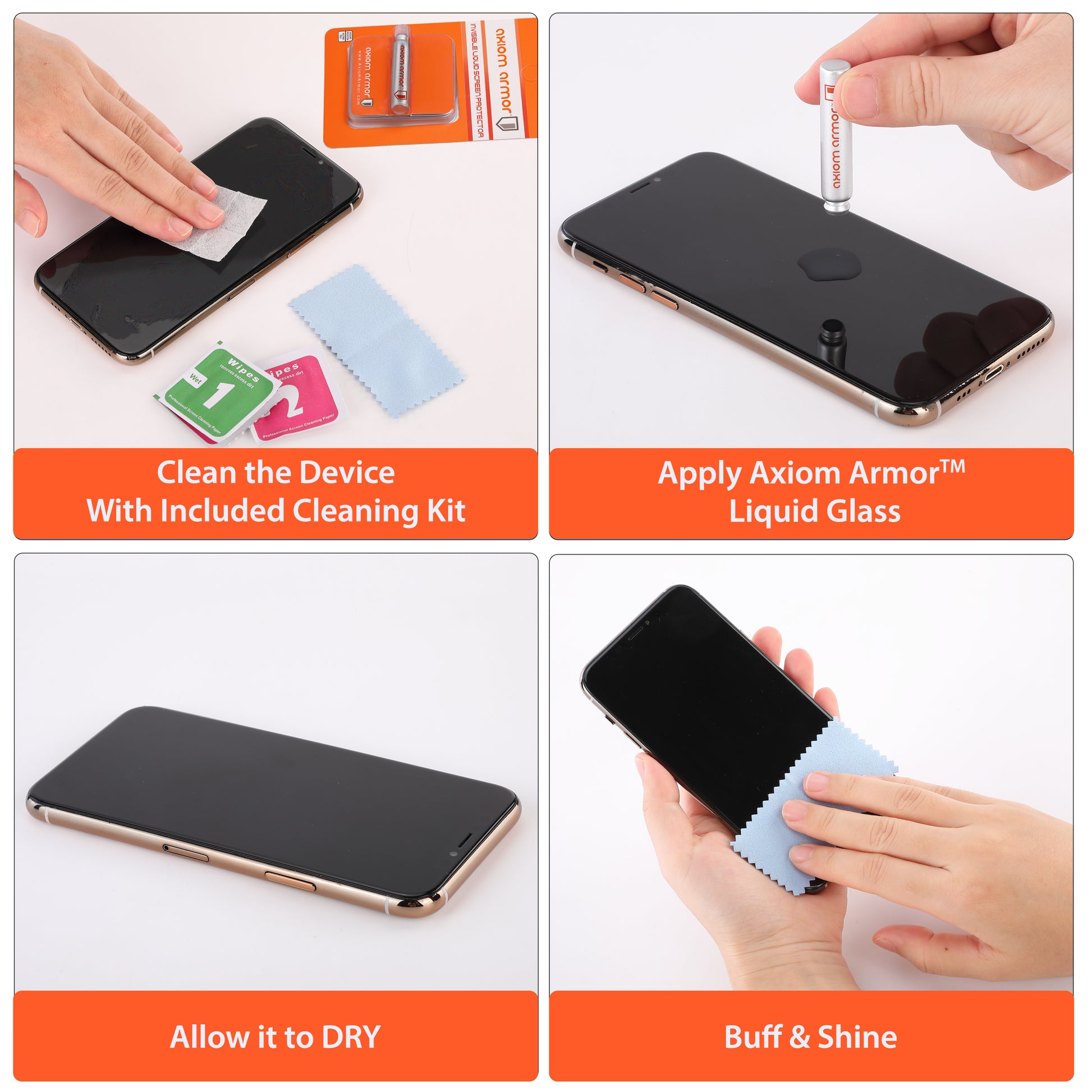 Phone Buff Glass Screen Protector Buff Ultimate Shock Absorption
